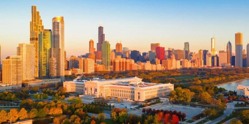 Lufthansa Airlines Chicago Office in Illinois