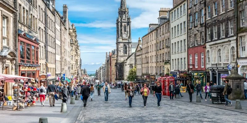 Lufthansa Airlines Edinburgh Office in Scotland