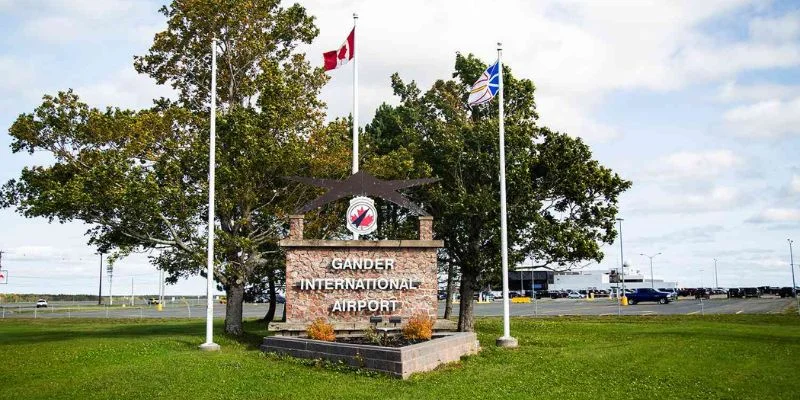 Air France Gander Office in Canada